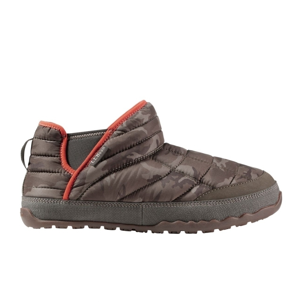 L.L. Bean Mountain Classic Quilted Ankle Boot 2 Dark Loden Camo 522540 Men's 10